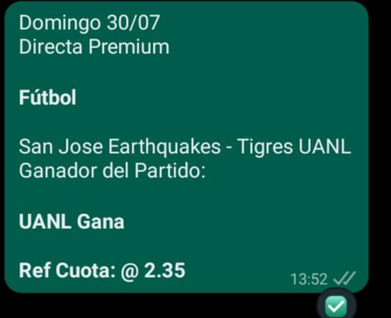 DaemLegacy's tweet photo. Nuestra cuenta #Premium está absolutamente #OnFire 🔥🔥 Ayer rompimos todo con un #Parley de cuota 4.30 y si no era suficiente, también aportamos una apuesta directa de 2.35 😎💰 Síguenos en nuestro canal graruito y pregunta por nuestros planes premium! 

https://t.co/IzydS2GWEP https://t.co/l8kZ0YKwV7