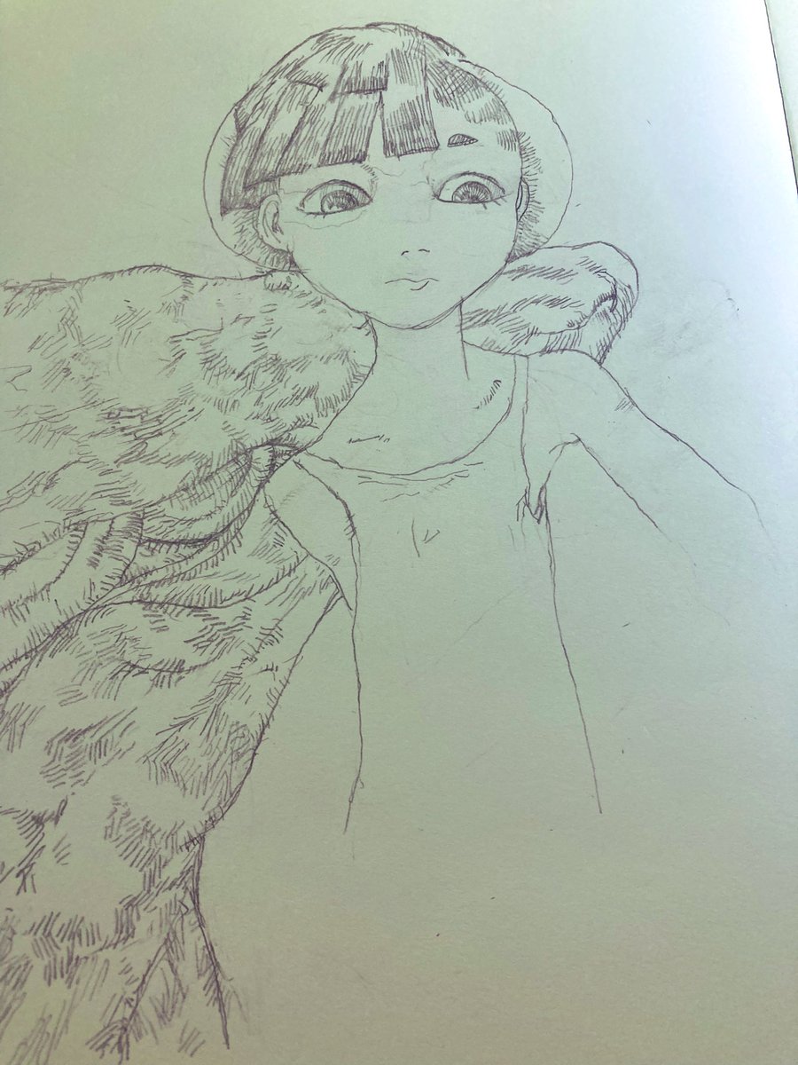 enishican's tweet photo. ＃イラスト　友だち https://t.co/M2MfDt7wQL