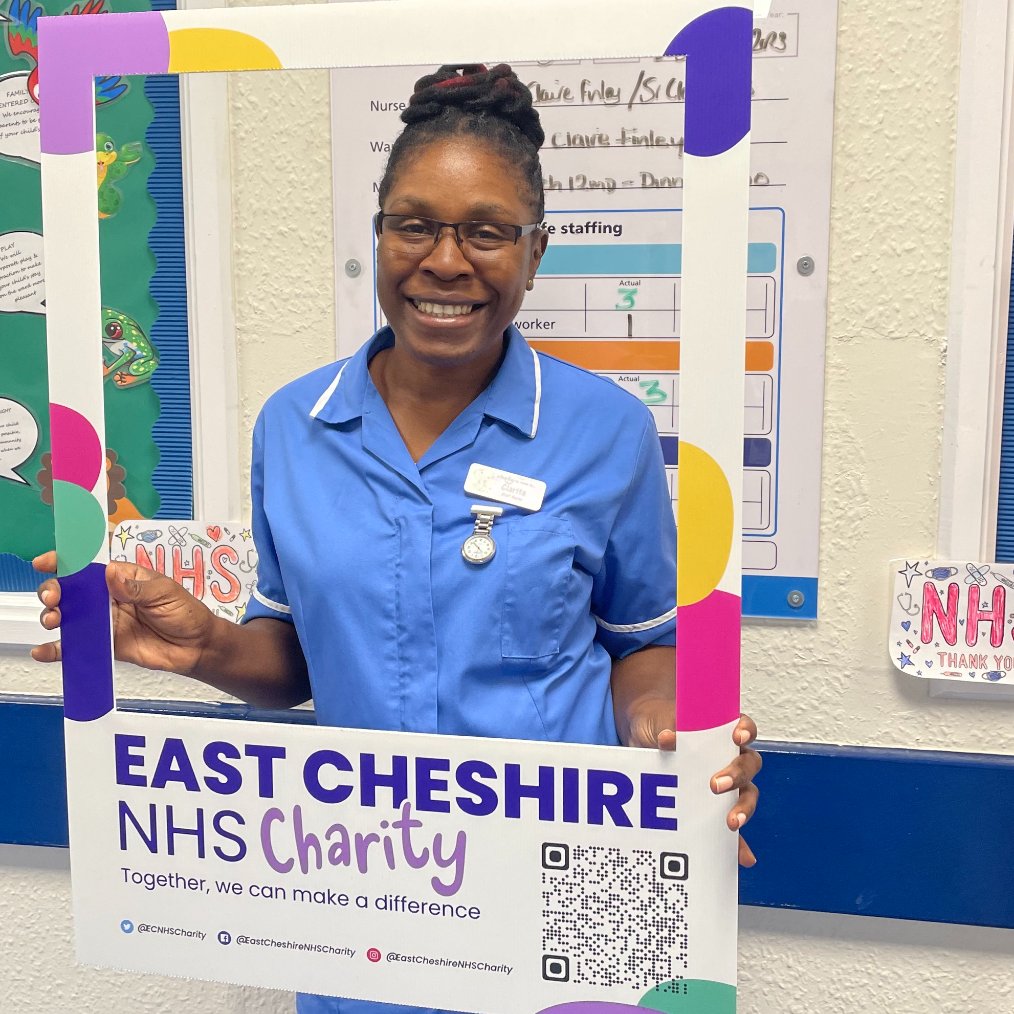EastCheshireNHS's tweet photo. 💙 Trust staff have joined in with the relaunch of our newly branded charity today!

Read more on the rebrand which was made possible by an @NHSCharities grant below ⬇️

➡️ https://t.co/SD7QyfI9Bu https://t.co/CZhHCtHqVM