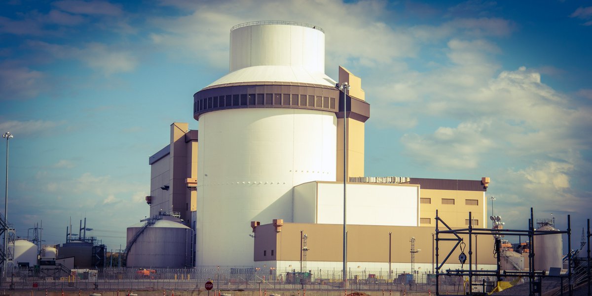 WECNuclear's tweet image. A new era of nuclear energy begins in the U.S. with the start of commercial ops at Plant Vogtle in Georgia!
Unit 3 is the first Westinghouse AP1000® reactor operating in the US.
Read more:
bit.ly/3KhK9d6
@Bechtel Photo Courtesy: @GeorgiaPower @SouthernNuclear @NEI