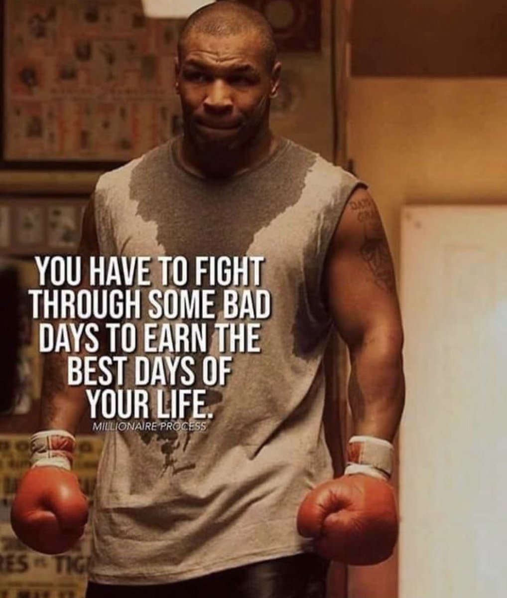 FFF_Recovery's tweet photo. Tough times don’t last….Tough people do 🥊 https://t.co/ttqeOiSidH