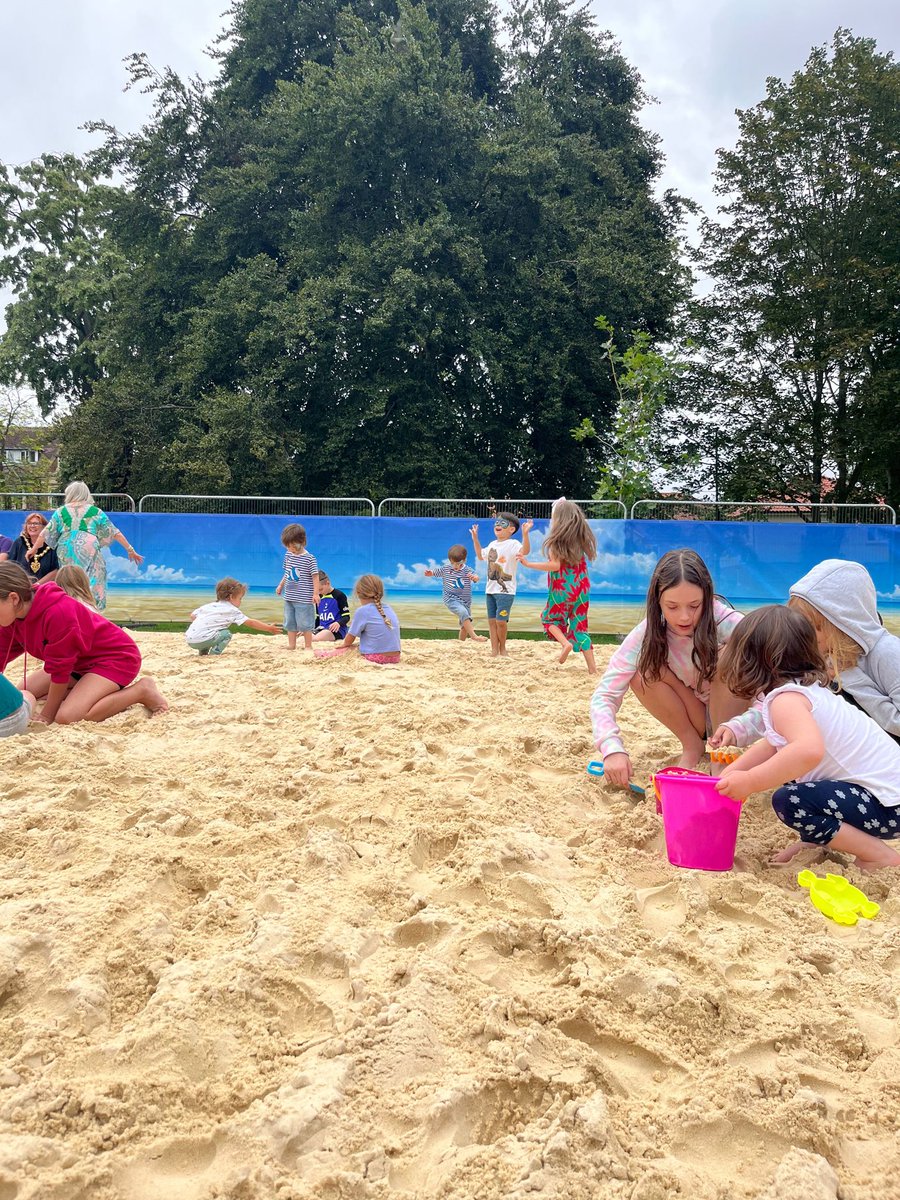 The #saffronwaldenbeach is OPEN this afternoon (Mon 31.07) closing at 16.30

Do you have a birthday coming up or looking for a venue to host a get together?
The beach is available for private hiring on Monday's 7, 14 &amp; 21 August (charges apply) -email events@saffronwalden.gov.uk