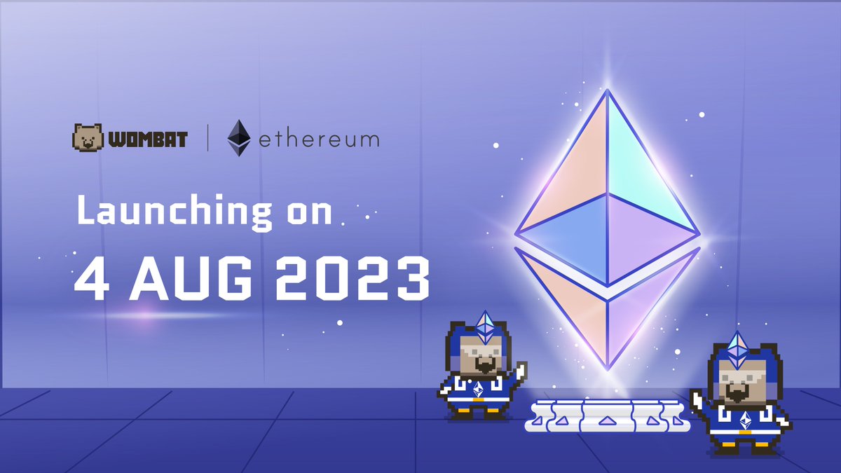 🔥 Breaking News: The long-awaited <a href="/ethereum/">Ethereum</a> launch is set for August 4, 2023!

We're excited to showcase our innovations to the #ETH ecosystem, bringing our capital-efficient stableswap experience and helping propel #DeFi to new heights.

Don't blink. This is only the start. 🚀
