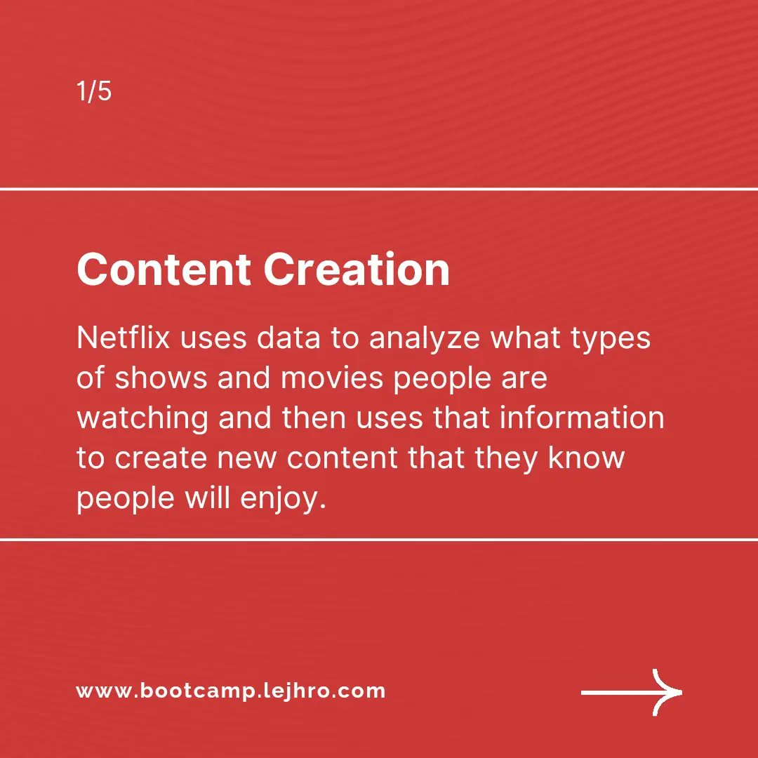 lejhrobootcamp's tweet image. Look into the depths of How Netflix is leveraging Data science from real-time user experiences to personalizations and recommendations! 

bootcamp.lejhro.com/job-linked-dat… 

#netflixdatainsights #datasciencerevolution #predictivemodeling  #datasciencecareer #lejhro #lejhrobootcamp