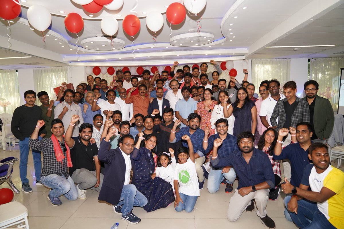 JSPSavve's tweet photo. JanaSena General Secretary Sri Naga Babu garu meeting with JanaSainiks at Amsterdam @NagaBabuOffl https://t.co/oW99acPrUc