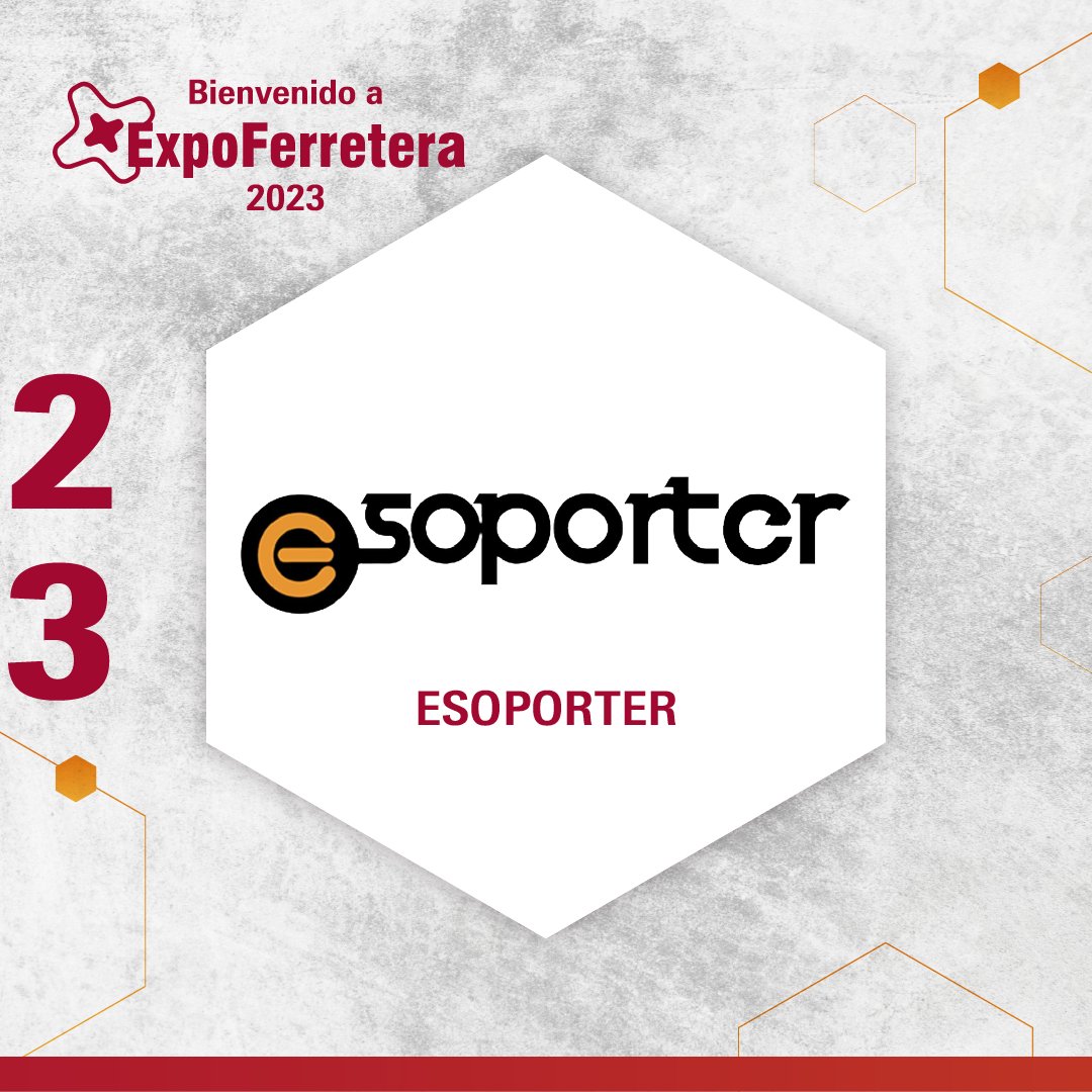 ExpoFerreteraAR's tweet photo. 🧰 ¡ATENCIÓN! 🧰 Estas empresas ya son parte de #ExpoFerreteraAR 2023, seguilas y conocé sus propuestas para ir preparándote para la próxima edición:

ESOPORTER | GIBER | HAMILTON PROFESSIONAL BRAND

Del 29 de noviembre al 2 de diciembre en el Centro Costa Salguero https://t.co/9HkW2w7bTe