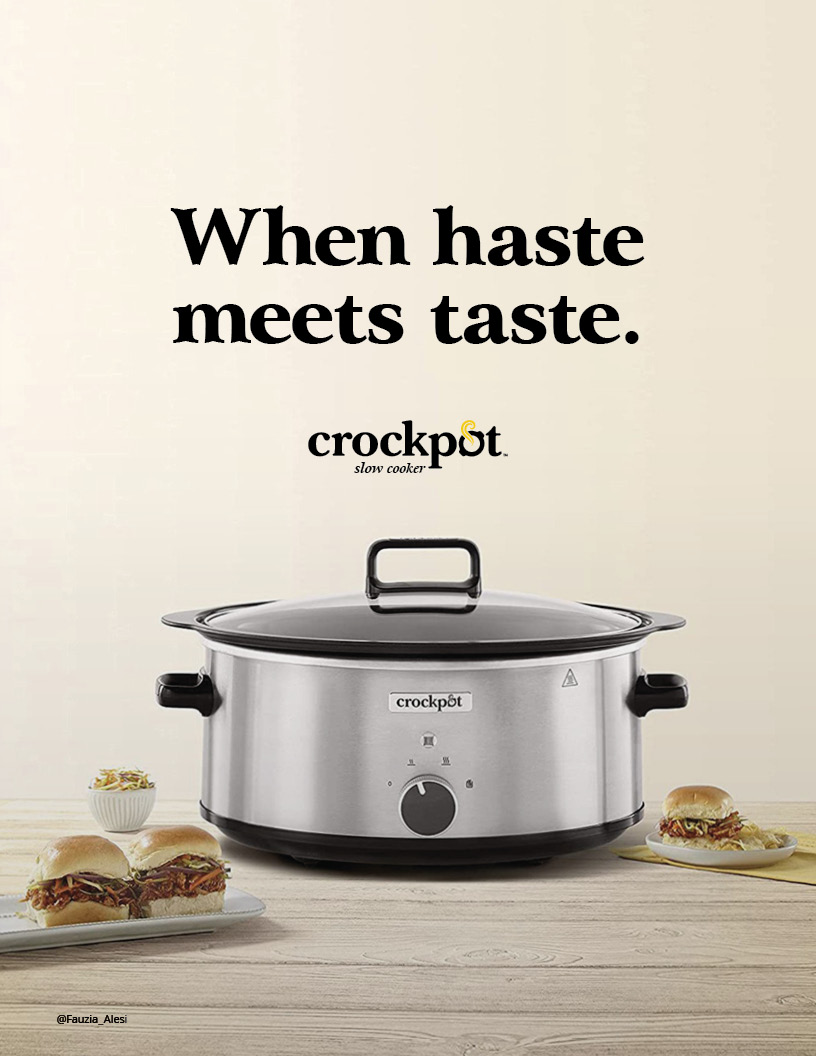 Fauzia_Alesi's tweet photo. @OneMinuteBriefs One Minute Brief of the Day: Create posters to advertise #SlowCookers https://t.co/dxznyW8Ym8