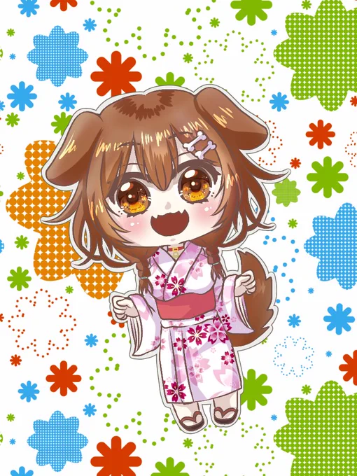 ころさんのおえかき #できたてころね #戌神ころね