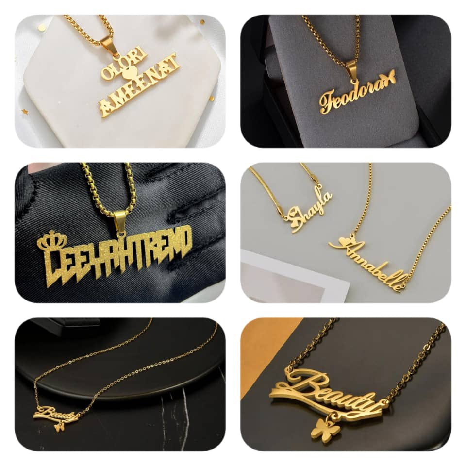 Mixmola_'s tweet photo. @Official_CeeC I sell customized chain for as low as 7k🥰.
Dm for yours .
You deserve a jewelry with your name on it https://t.co/UWISTTRNx9