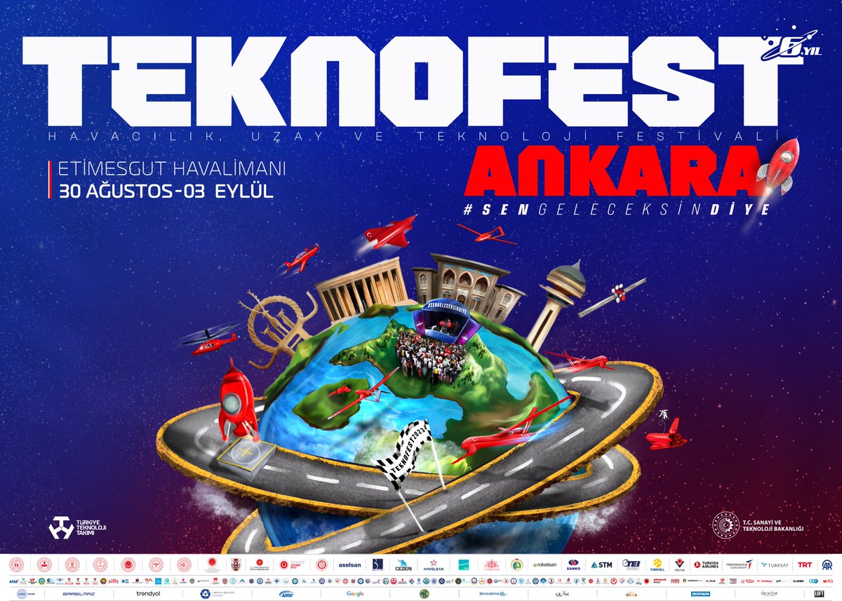 🚀 #TEKNOFEST Roketi #SenGELECEKSİNdiye Ankara'ya Geliyor❗️

SON 3️⃣0️⃣ GÜN