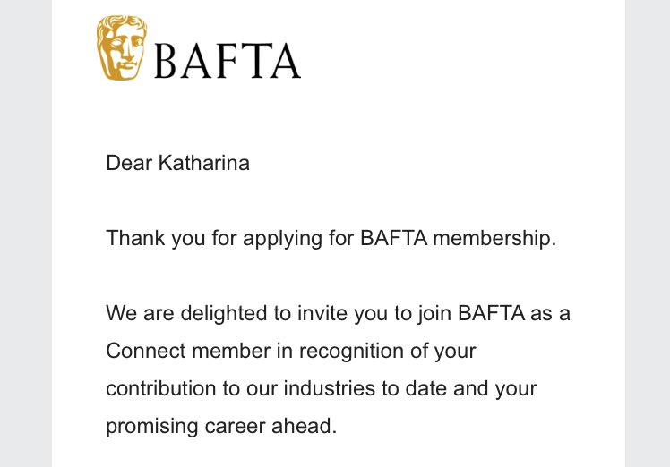 Best News Today!!! 🥳🥰💛💫 <a href="/BAFTA/">BAFTA</a>