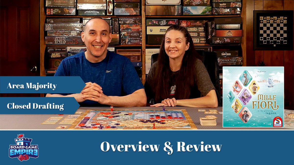 Mille Fiori Overview & Review youtube.com/watch?v=WReW0B… @devirgames #boardgameempire #Review #TopGames #BoardGames #Devir #MilleFiori #BGG #boardgamenight #boardgamenights #boardgameaddict #boardgamegeeks #boardgameday #boardgamecommunity #gamenight #tabletopgame
