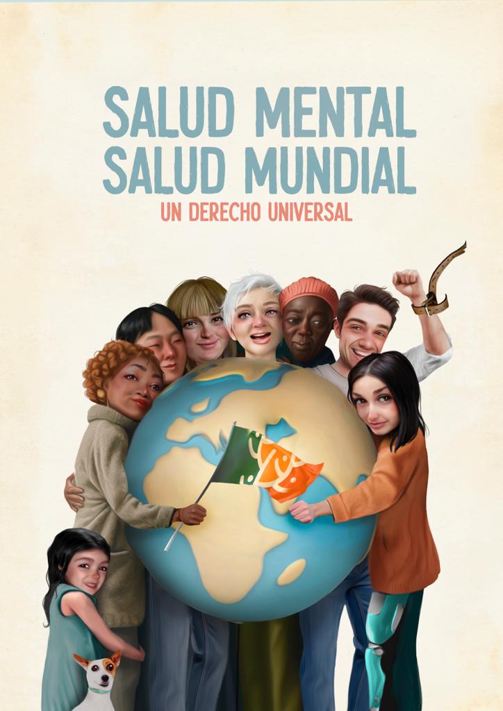 feafextremadura's tweet photo. 🤩📣 Ya tenemos imagen para conmemorar el Día Mundial de la Salud Mental, el próximo 10 de Octubre del 2023.
📣Bajo el lema 🌎Salud Mental, salud mundial. Un derecho universal. 🌎
#feafessaludmental
#saludmental
#Extremadura
#FEAFES https://t.co/4NwgObSGXW