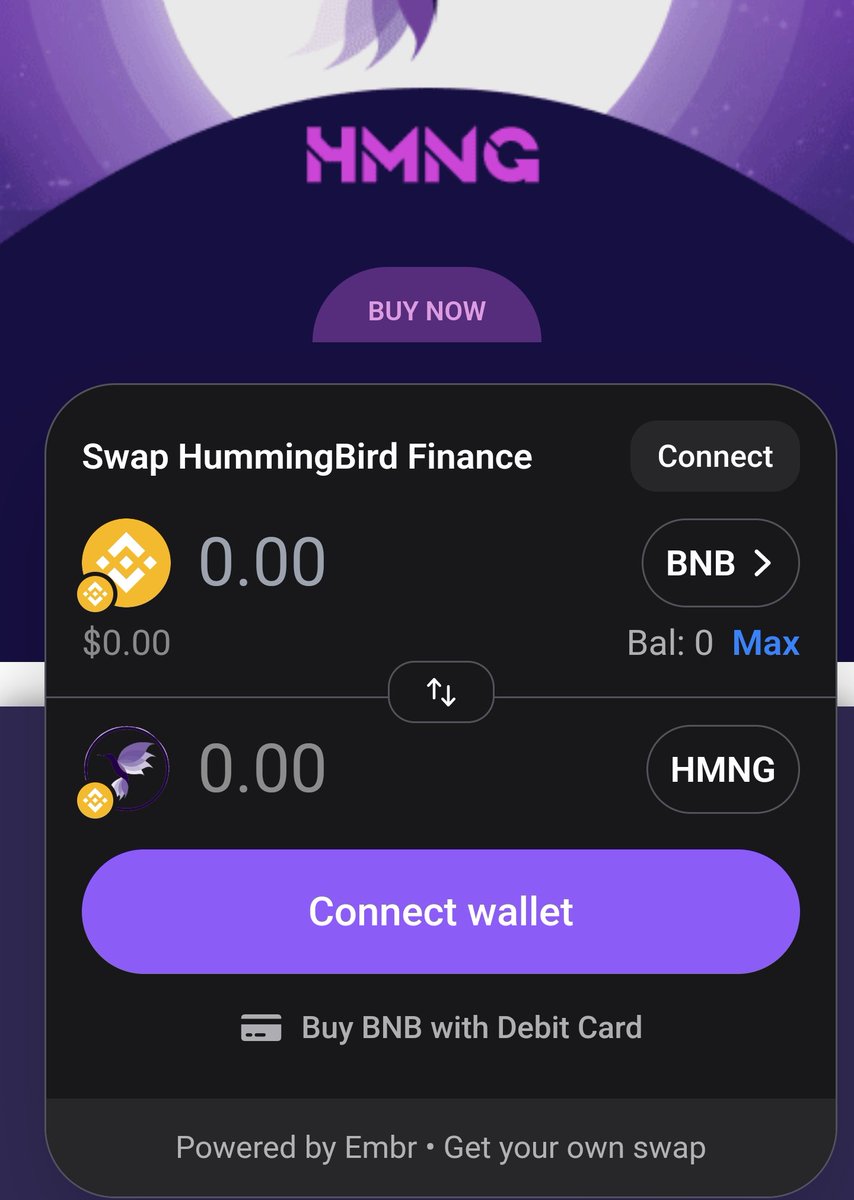 HmngBsc's tweet photo. #DeFi EMBR on-ramp makes it easy to buy #hmng. Need #BNB? No problem, get that too with FIAT. https://t.co/MkGRYrOV8S https://t.co/gpbjAhcqT8