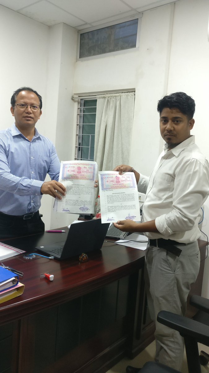 ImphalStpi's tweet photo. #STPIBeyondMetros : M/s Leika Technologies Pvt Ltd (IT/ITEs #startup unit) executed the Incubation Agreement with STPI @ImphalStpi #OctaneCoE #STPIIncubation @arvindtw @stpiindia @stpiguwahati https://t.co/L0n7YJs8dz