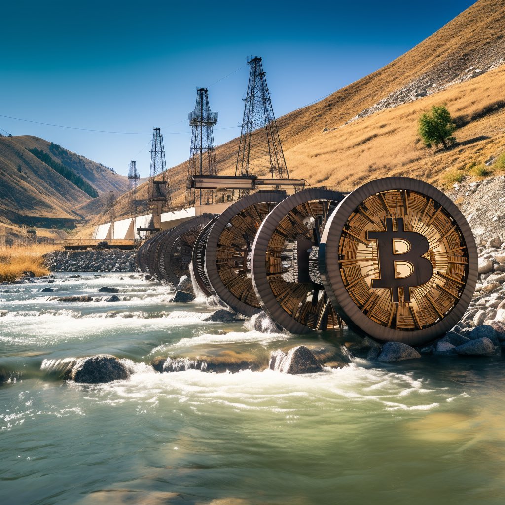 luxor's tweet photo. 🇰🇬 Kyrgyzstan will build a #Bitcoin  Mining farm at the Kambar-Ata-2 Hydro Power Plant 🤩 

“Running a Bitcoin mining farm will allow the government to avoid energy losses associated with non-used power from the power plant” — Kyrgyzstan president https://t.co/LUL7FSsjt3