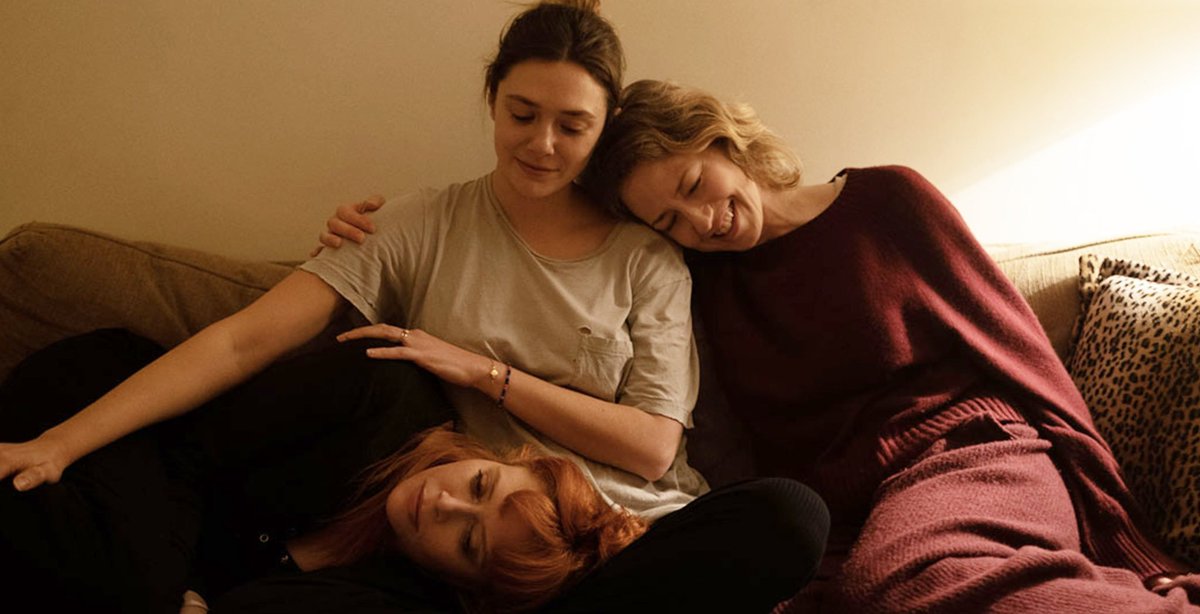 ECOlsenUpdates's tweet photo. Elizabeth Olsen has seemingly been given credits as a writer and producer on the upcoming project 'His Three Daughters' where she is starring alongside Natasha Lyonne and Carrie Coon 

( 📸 @virgopsyche) https://t.co/mfU8mhqZv3
