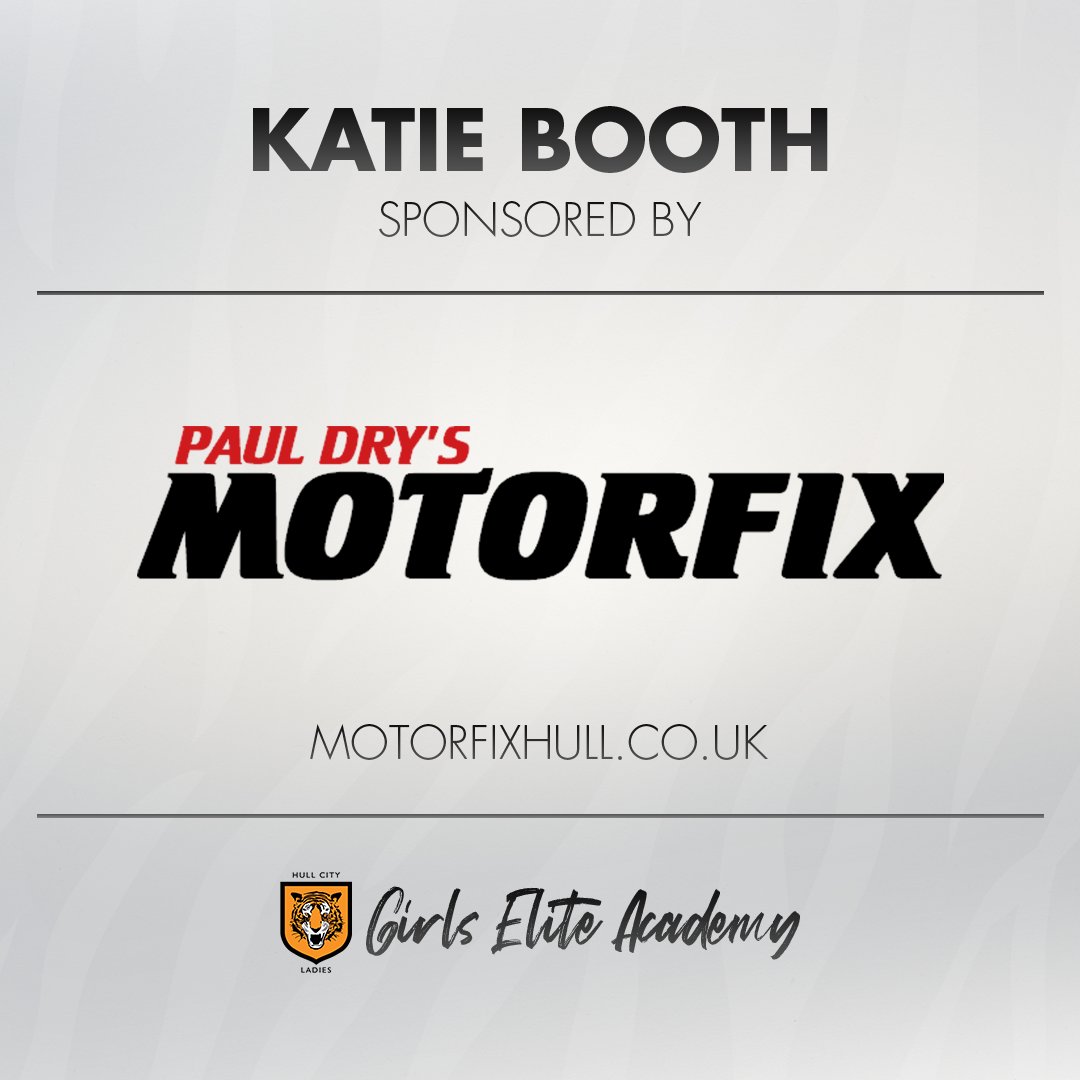 A huge thank you to Paul Dry's Motorfix who are sponsoring GEA U12 Player Katie Booth!

Paul Dry’s Motorfix offer quality servicing and repairs backed by years of experience!

🌐 motorfixhull.co.uk

📞 01482 214877

#TigressWay