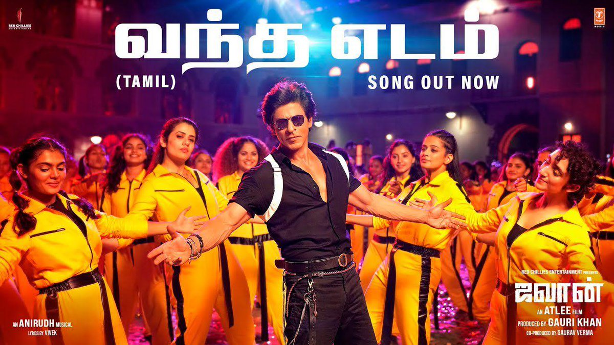 iammaaran5's tweet photo. Shahrukh Khan's amazing song comes between us really every fan are excited 
#VandhaEdam https://t.co/9Kz6o4AUeB
