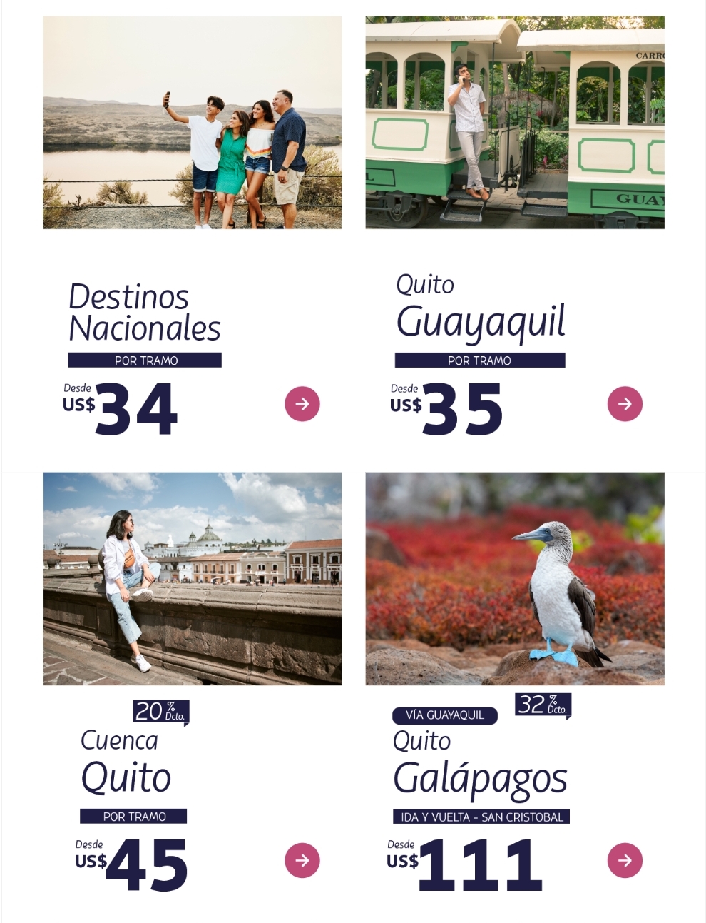 Vuelos a Galápagos desde Guayaquil y Quito - Ecuador - Foro América del Sur