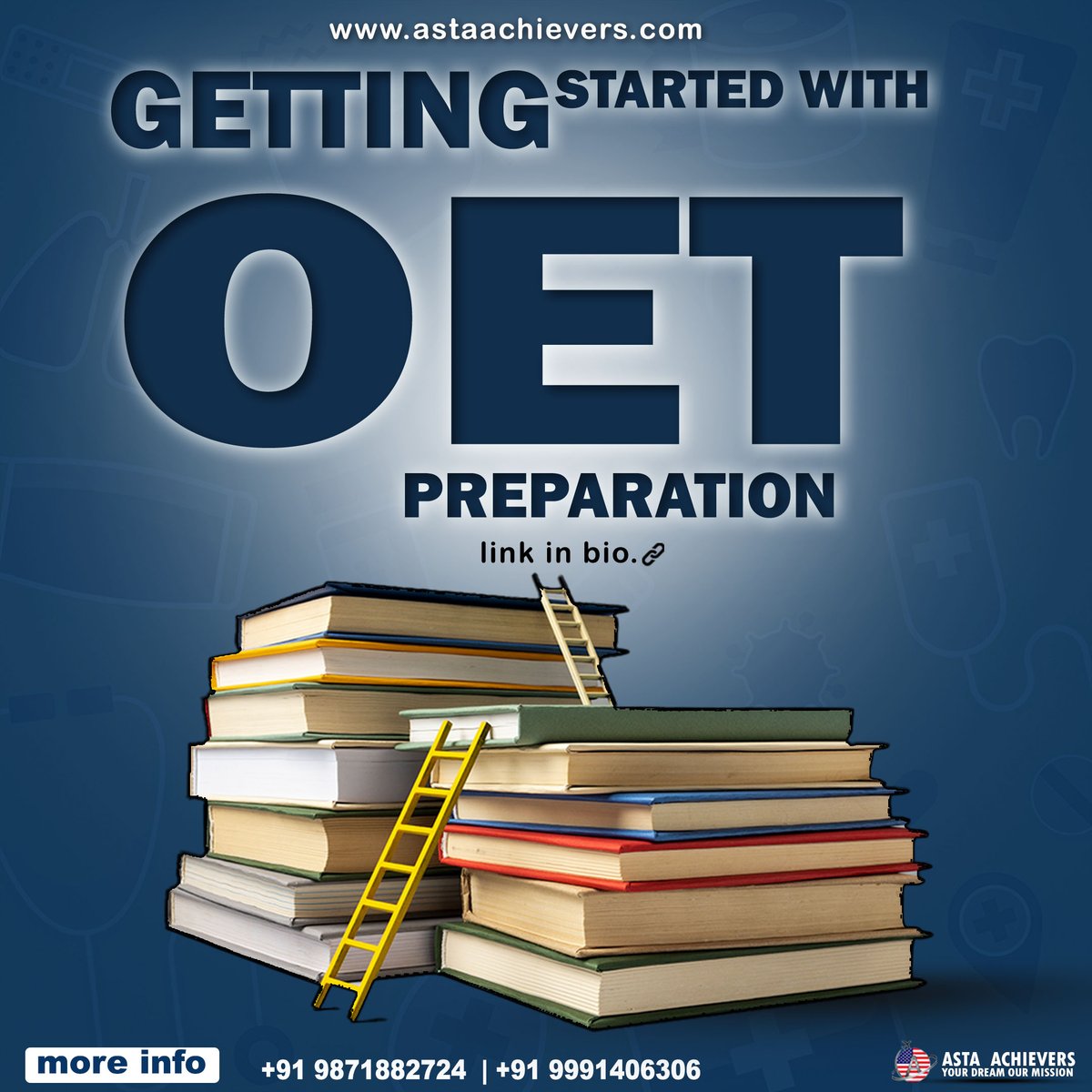 asta_achievers's tweet photo. Improve your language and test skills | Learn all about OET

more information contact us :-
Call at :- +91 9871882724 , 9991406306
Web site :- https://t.co/K15x0wr8c6
Email address :- info@astaachiever.com

#oetclasses #oetpreparation #oetexam
#oetacademy #studyabroad
#OET https://t.co/Fk479hKX67