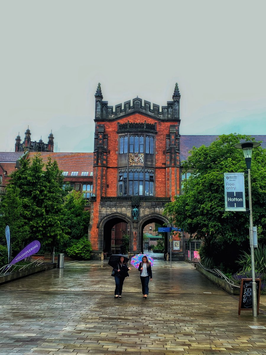 @UniofNewcastle campus today 

#rainyday #mynclpics @StudentsNCL