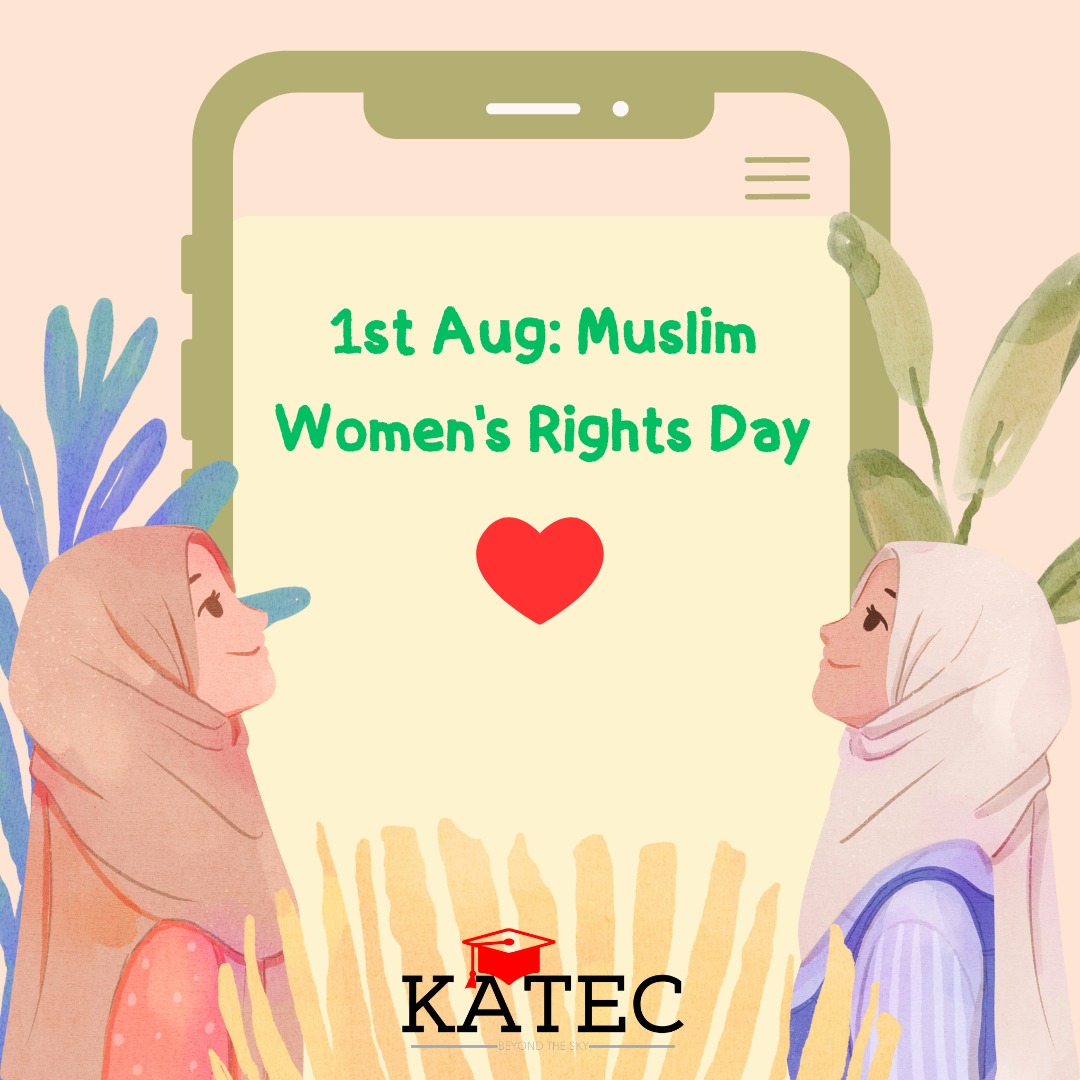 KATEC__Official's tweet photo. 1st August: International Muslim Women's Rights Day

#muslimwomen #muslim #muslimgirl #womenempowerment #worldmulimrightsday #aptitute #softskillstraining #punecity #mbacoaching #mbaentrance #mbacolleges #gktoday #currentaffairs #currentaffairslatest #katec #amitkshirsagar https://t.co/QYApYlfiRm