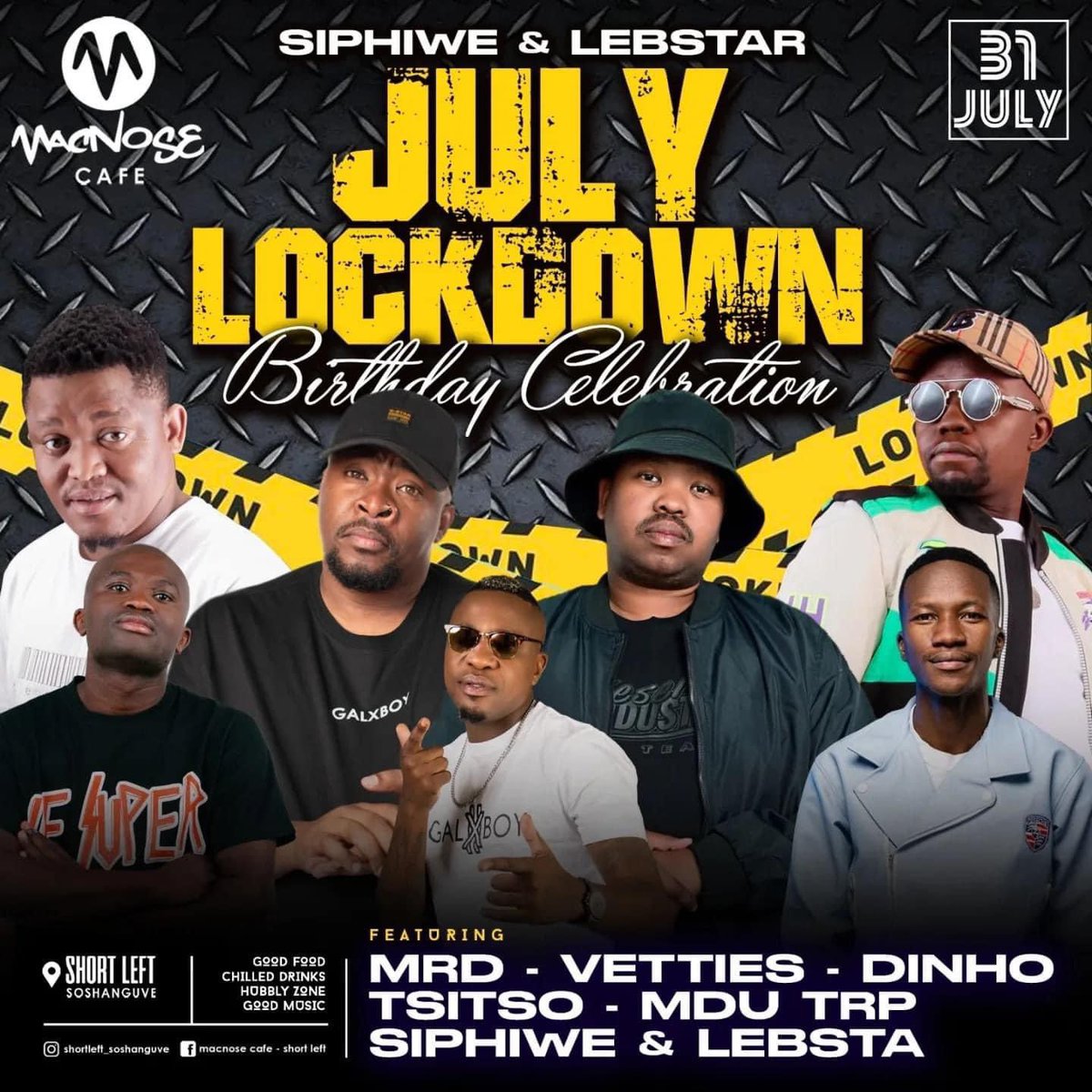 Lebstar_'s tweet photo. Last Lap of #JulyLockdown 
📍 @MacNosShortLeft 
#MogoduMonday https://t.co/CYw2CUfxGh
