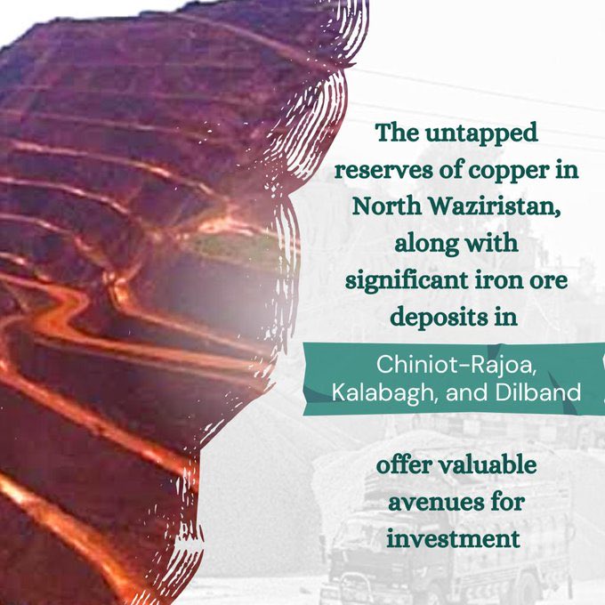 Did you know? Balochistan's Dilband/Mastung boasts the largest iron ore reserve of 200 million tonnes! The potential for investment is immense. #PakMineralsSummit #InvestInPakistan