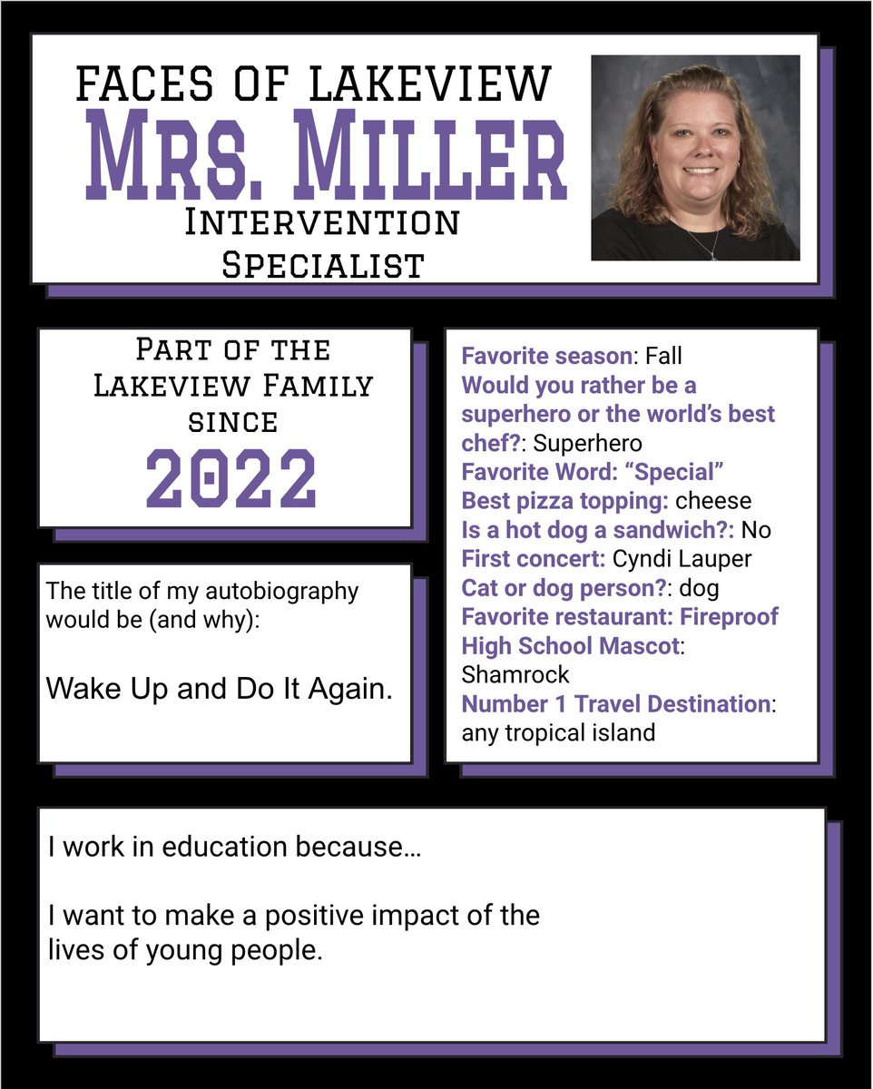 Lakeview_JH_PLSD (@lakeview_jh) on Twitter photo Mrs. Miller is one of our awesome Intervention Specialists whose students help run the school store. We are in total agreement of her number 1 travel destination! #ThisIsHowWeLakeview <a href="/PLSD/">Pickerington Schools</a> Mrs. Miller is one of our awesome Intervention Specialists whose students help run the school store. We are in total agreement of her number 1 travel destination! #ThisIsHowWeLakeview <a href="/PLSD/">Pickerington Schools</a>