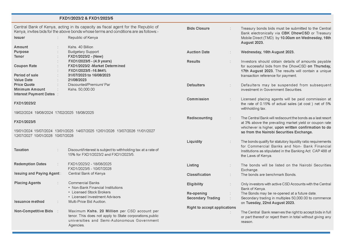 Central Bank of Kenya tweet media