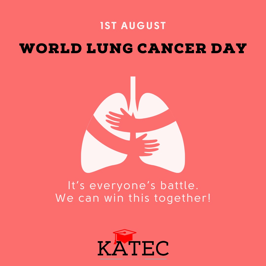 1st August: World Lung Cancer Day

#lungcancer #lungcancerawareness #lungcancerawarenessmonth #lungcancerresearch #lungcancersurvivor #lunghealth #healthcare #lungcancerwarrior #aptitute #softskillstraining #punecity #mbaentrance #mbacolleges #currentaffair #katec #amitkshirsagar