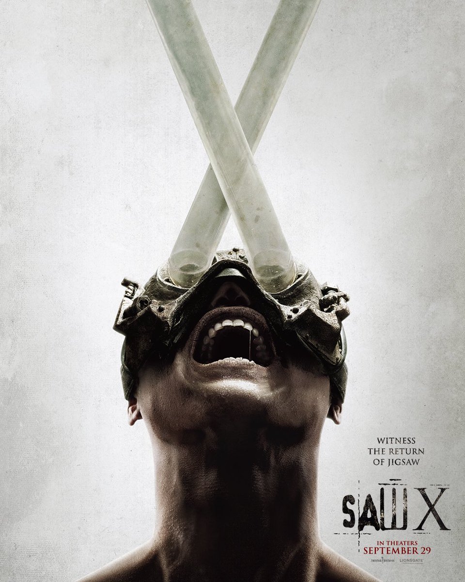 sinemori's tweet photo. Saw X, serinin en uzun filmi olacak ⏳ https://t.co/kKdcqYNnsE