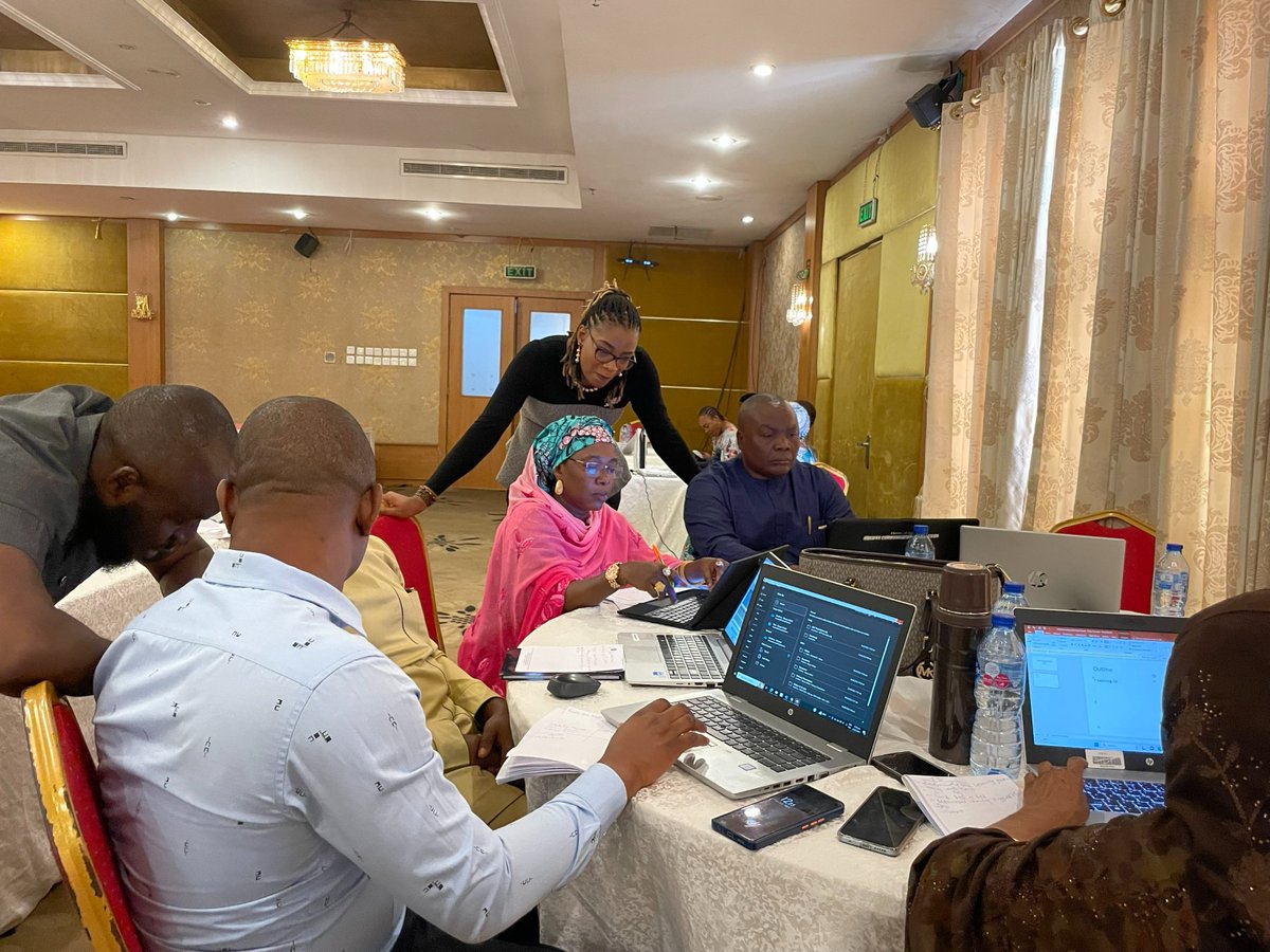 HWMNigeria's tweet photo. Ongoing: Curricula framework and content development for the #HWMActivity TutorConnect activities with Subject Matter Experts across the 5 states of intervention. The 5 days event is led by @e_aiyenigba and @KedeiIbiang https://t.co/cZnXRNAHVx