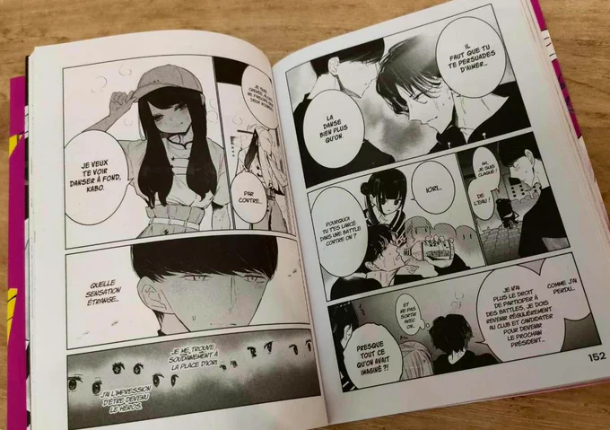 フランス語版の3巻とドイツ語版の3〜5巻をいただきました! 海外でも楽しんでください ワンダンスは3巻からが本番だから