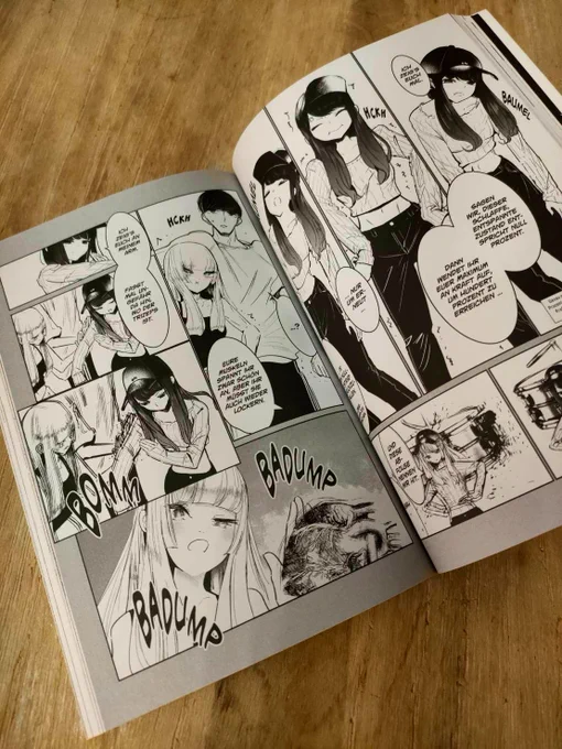 フランス語版の3巻とドイツ語版の3〜5巻をいただきました! 海外でも楽しんでください ワンダンスは3巻からが本番だから