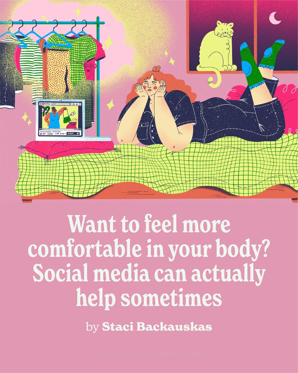 hollyfarndell's tweet photo. recent work for Medicinal Media ~ how social media made me more comfortable in my body 🤳💅🏻 💖 https://t.co/3OLWjgBn1s