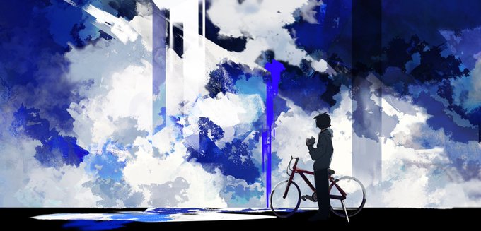 「bicycle holding」 illustration images(Latest)