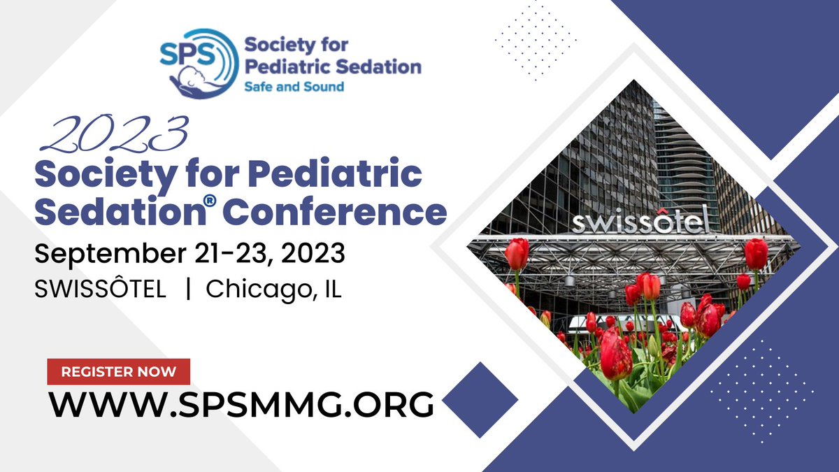 Registered for #SPS23 in #Chicago? Get your hotel reservations by August 29. Go to SPSMMG.org #sedation #MedEd @SwissotelChi @swissotel