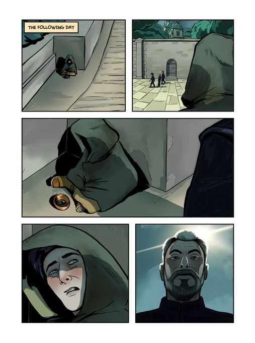 New Serpent Pages!  Updates twice a month on Mondays.  Serpent is also on WEBTOON: https://www.webtoons.com/en/challenge/serpent/list?title_no=612117  and Tapas:  #SerpentTheComics #webcomic #comics #procreateart #webtoon #fantasy #lgbtq