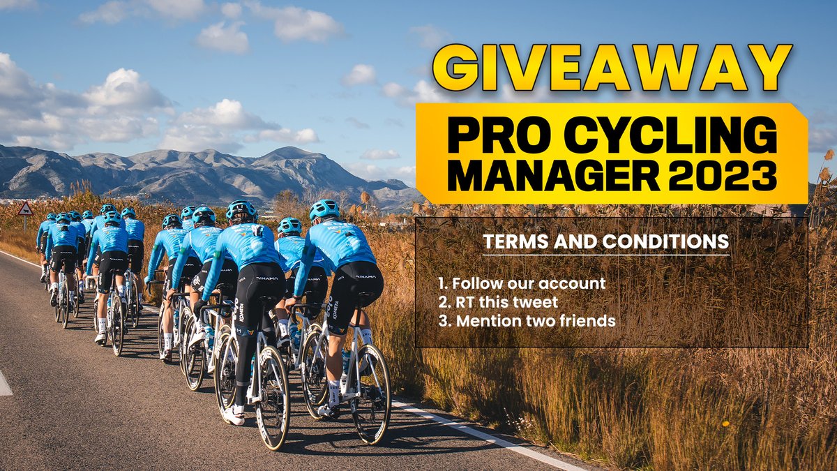 🎁 𝐏𝐑𝐎 𝐂𝐘𝐂𝐋𝐈𝐍𝐆 𝐌𝐀𝐍𝐀𝐆𝐄𝐑 𝐆𝐈𝐕𝐄𝐀𝐖𝐀𝐘

 ⚠️ 𝘛𝘩𝘦 𝘨𝘪𝘷𝘦𝘢𝘸𝘢𝘺 𝘸𝘪𝘭𝘭 𝘣𝘦 𝘰𝘱𝘦𝘯 𝘶𝘯𝘵𝘪𝘭 𝘚𝘶𝘯𝘥𝘢𝘺 𝘢𝘵 11:59𝘗𝘔