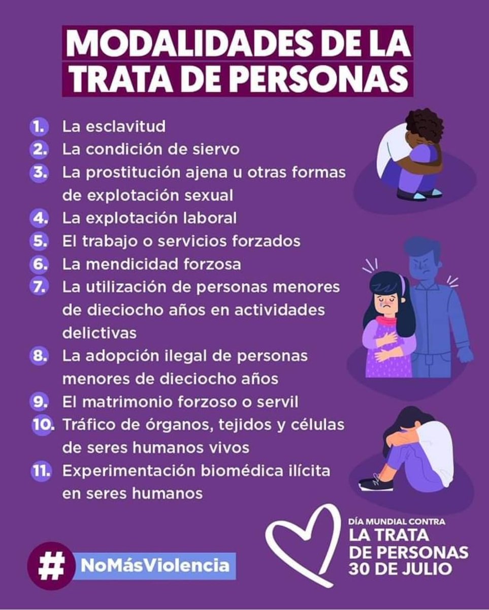 ‼️ Las cifras de TRATA de personas en México son alarmantes e indignantes. Para combatirla, hay que saber reconocerla. Les invito a informarnos y a difundir cómo identificar la trata de personas👇. #MariselaGarduñoVa🙋🏼