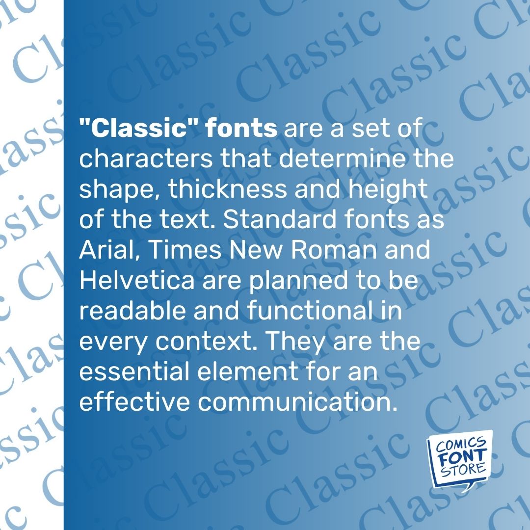 Comics Font Store tweet media