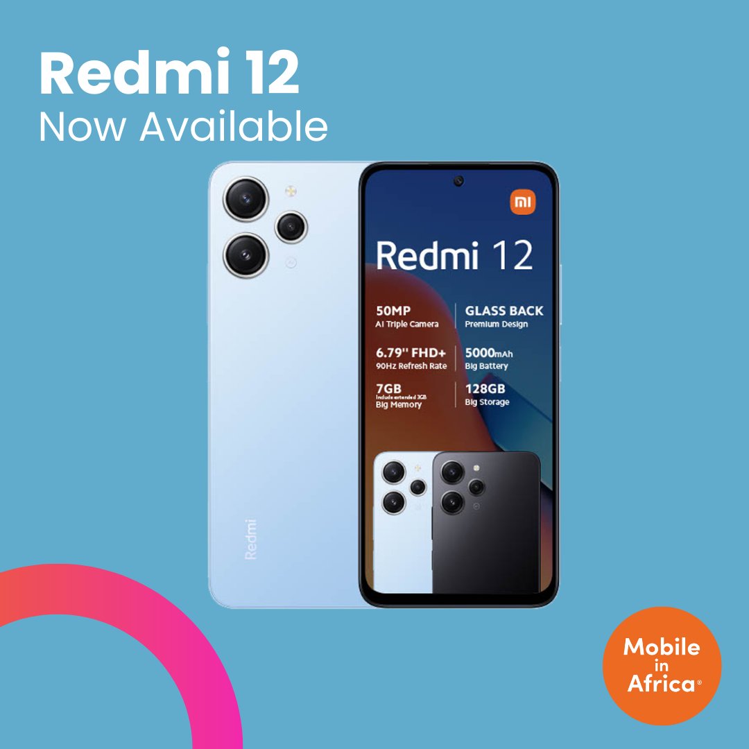 Embark on an epic journey with a smartphone set to revolutionise your mobile experience 🤩 A premium glass back design, 50MP AI triple camera, side fingerprint sensor, and more 🤯 Discover the Redmi 12: bit.ly/43rGBvG