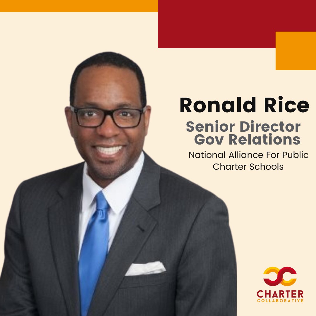 Meet @RonaldCRice , Senior Director of Government Relations at @charteralliance , and he serves on our board at NCC! bit.ly/3ObMx6t #CharterSchools #TransformativeEducation #CharterCollab