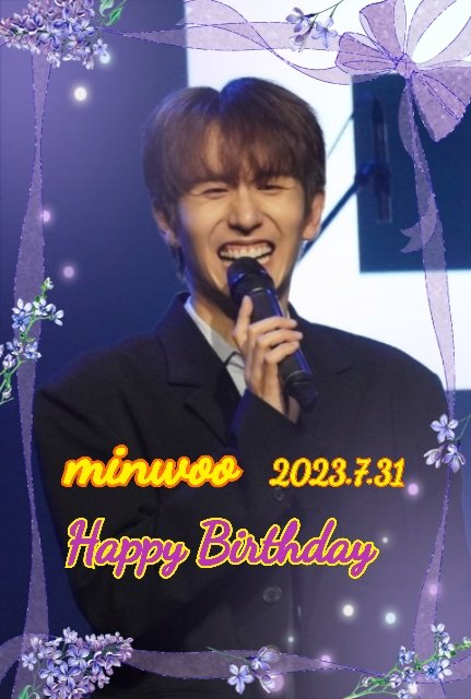 Ft113y's tweet photo. #HAPPY_MINWOO_DAY🎉
#BF #민우 #BOYFRIEND
#보이프렌드
@MW_950731 
おめでとう🎉😉❤️ https://t.co/xkjtIxtNAh