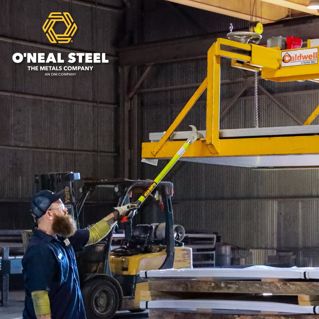 When it comes to material options, O'Neal Steel has you covered. Whether it's alloy, aluminum, cold-finished, hot rolled, or stainless steel you need, we've got them all.

Find your material now: bit.ly/3l1LSYd

#weareonealsteel #metalsupplier