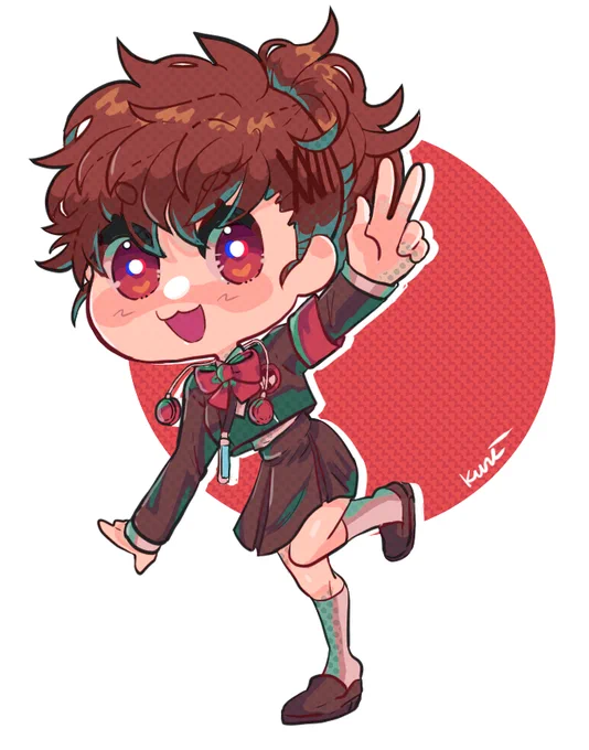 heres the lil kotone chibi x3  #Persona3 #persona3femc