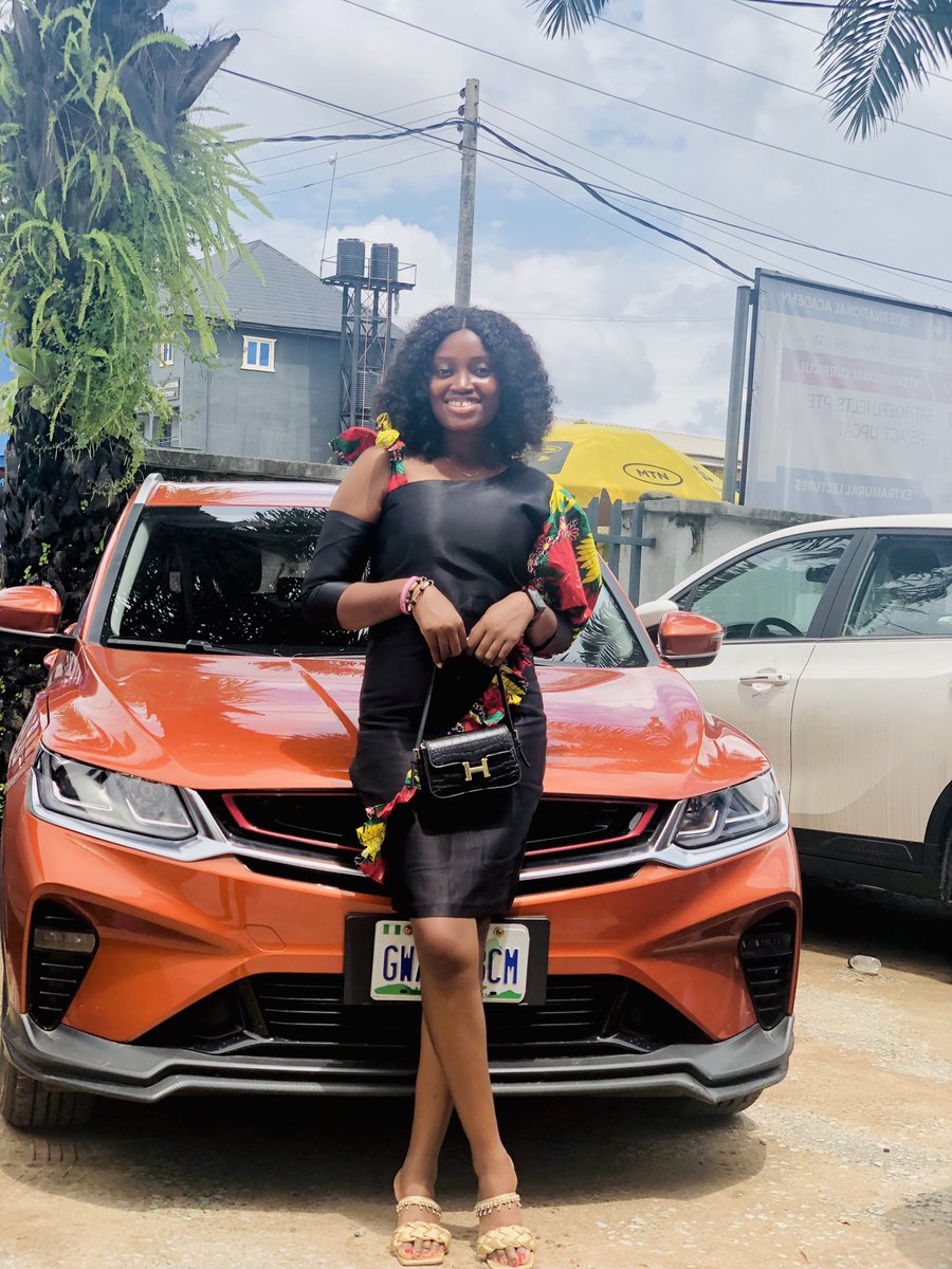 Ruthical1's tweet image. About yesterday, church girl just got herself a new ride 🙌🏽🥰🥰❤️💯 #streamsofjoy #owerri