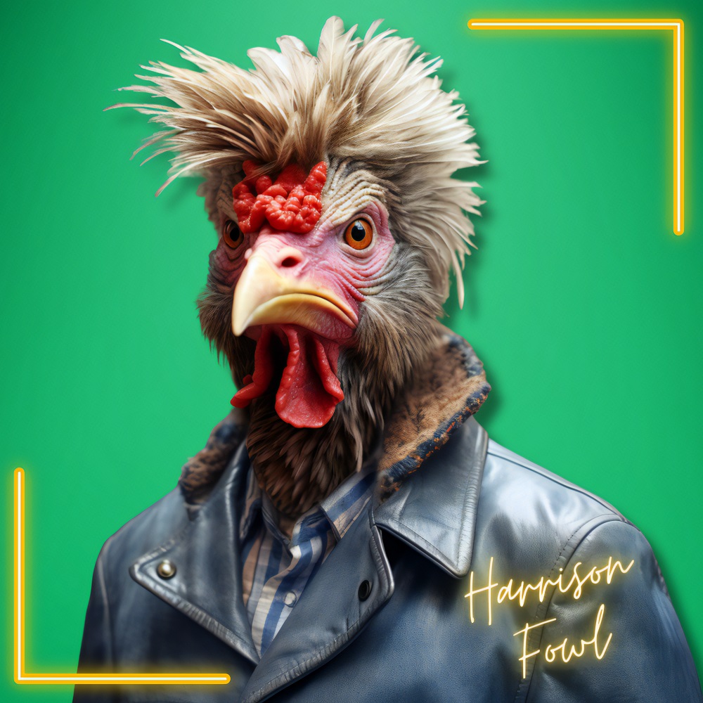 🚨 Teaser Alert 🚨 Meet Harrison Fowl 81, the bold and adventurous barnyard chef, solving mysteries, rescuing lost chicks with his smirk and rugged charm, all the hens are after him. And when it's time to fly, he doesn't need a plane, it flaps its wings with the same intensity…